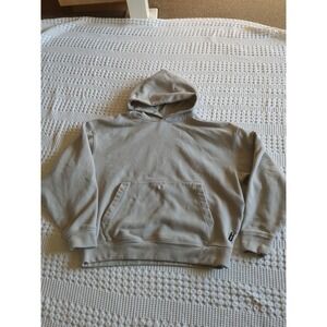 ASRV Tech Terry Hoodie DSG-0648 Pullover Sz Small Beige Snap